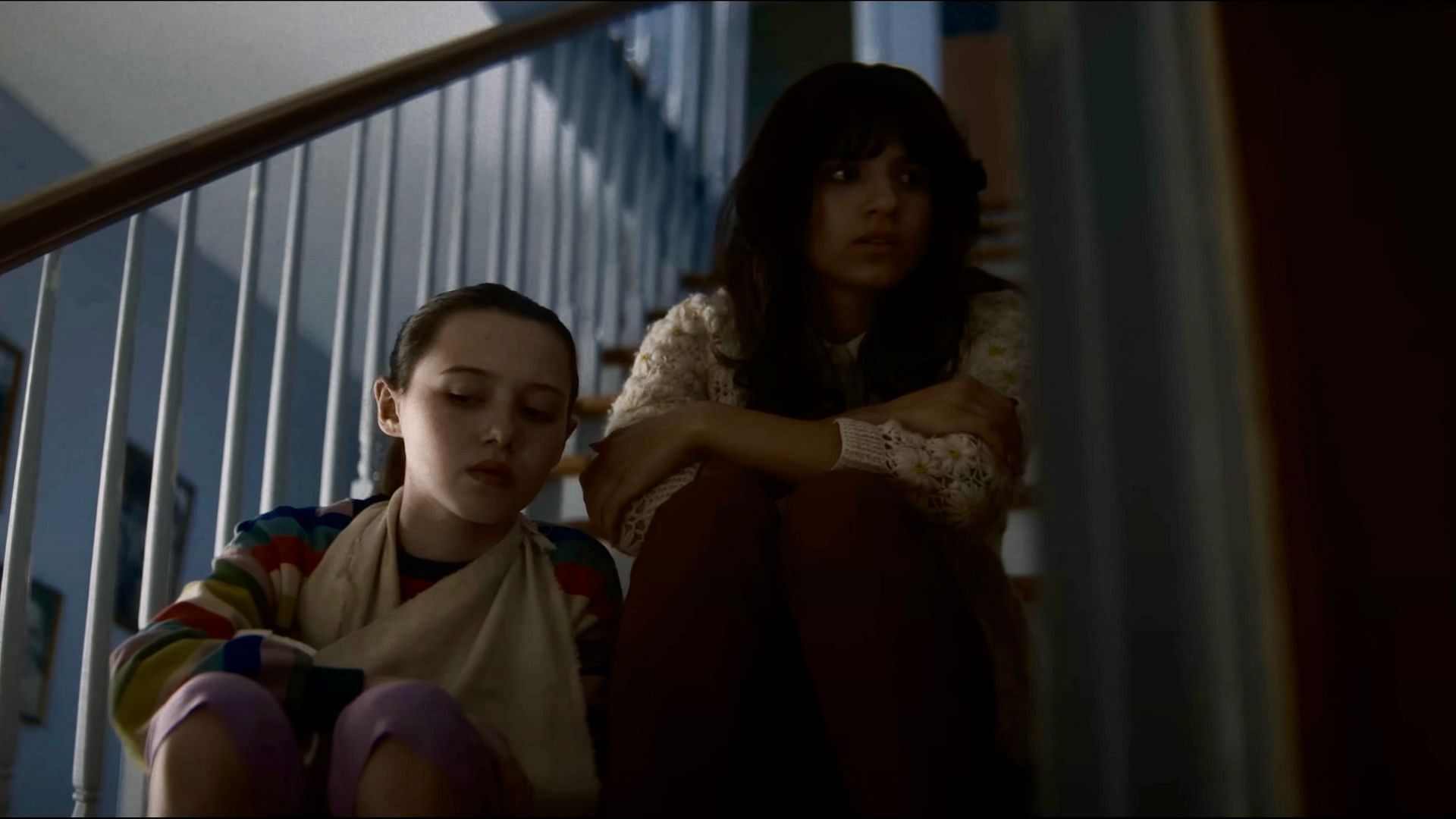 Laura did not initially believe her daughters in The Curse of the Necklace (Image via YouTube/Warner Bros. Entertainment)